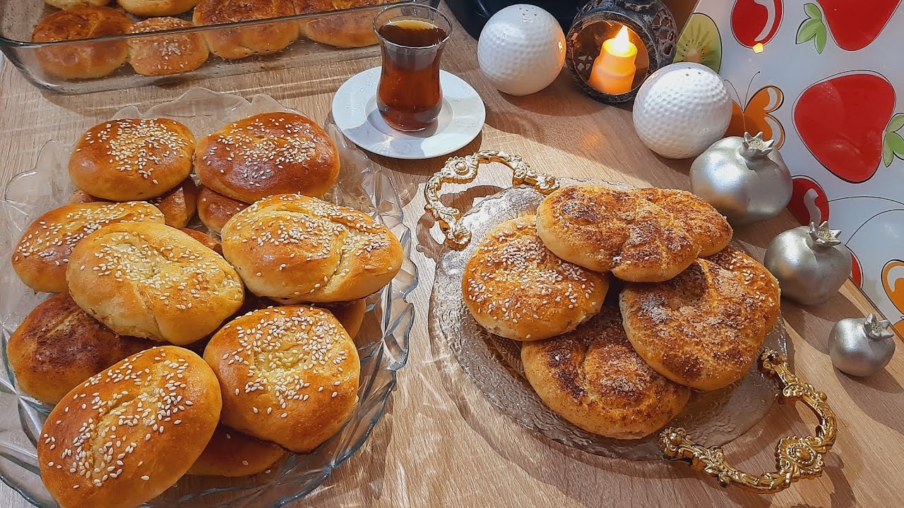 خبز بالزبدة والسمسم ❄☕❄ وخصوصآ بالاجواء الباردة غير شكل وريحتها خيااال 🤤