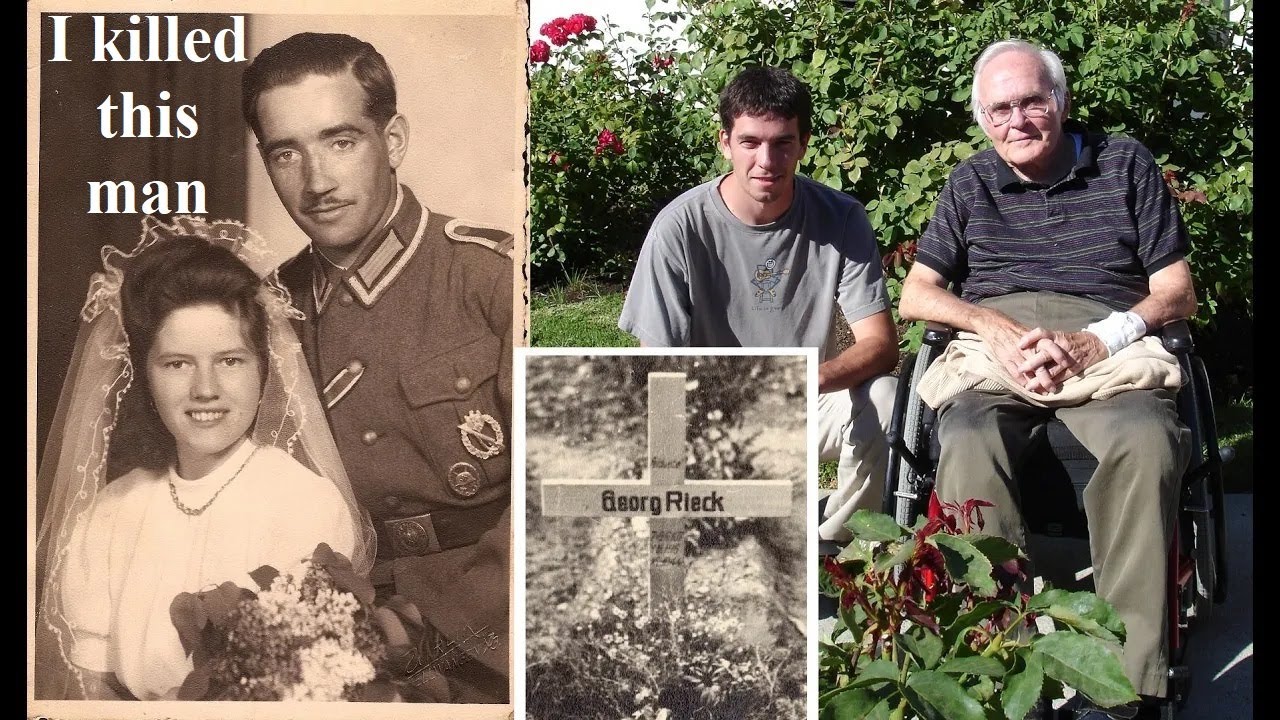 Paratrooper kills german soldier and returns wedding photos to his family after 68 years