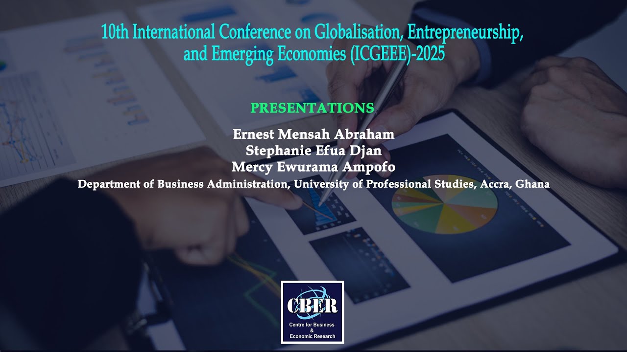 ICGEEE-2025, Presentations: Ernest Mensah Abraham