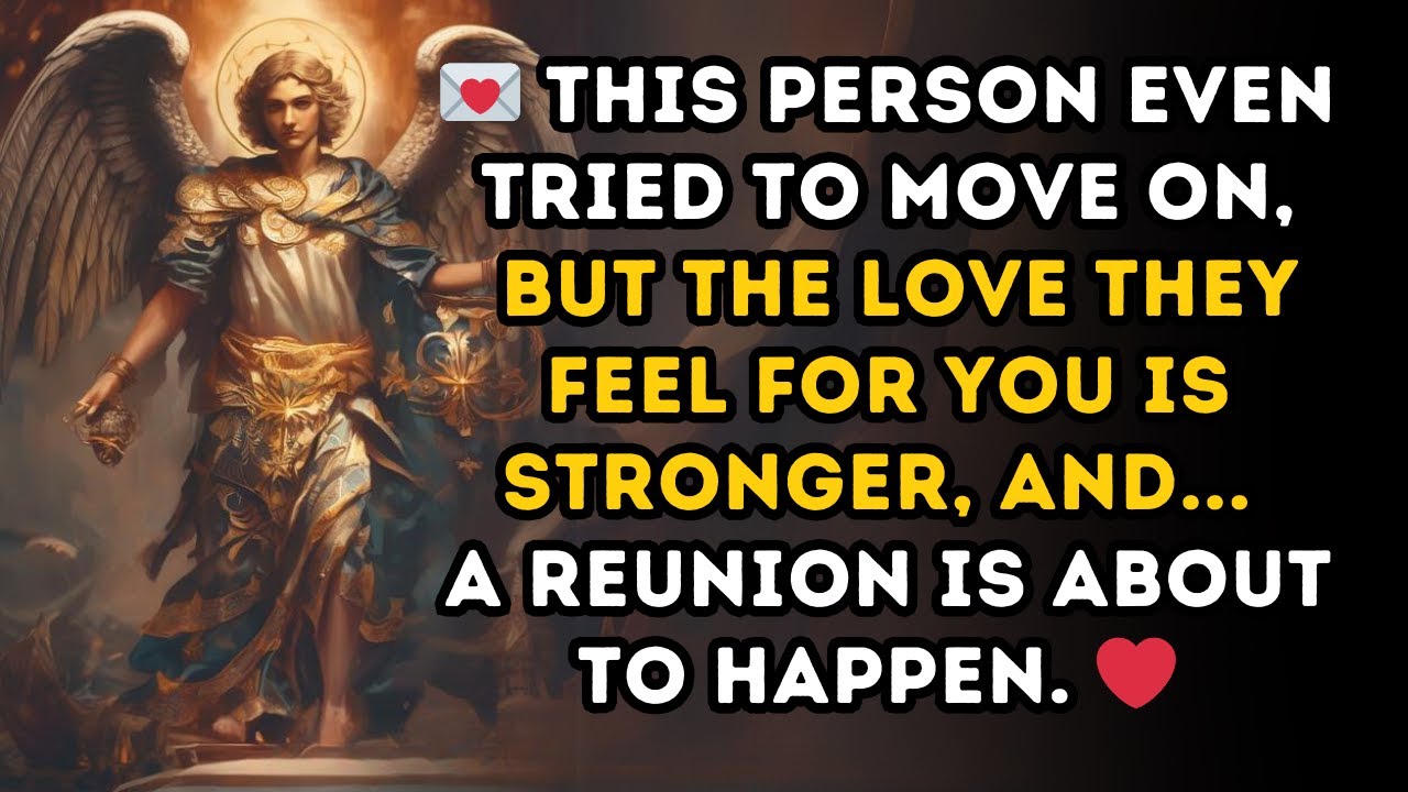 💌 This person EVEN TRIED TO MOVE ON, but THE LOVE THEY FEEL FOR YOU is stronger, and ...  a reunion💖
