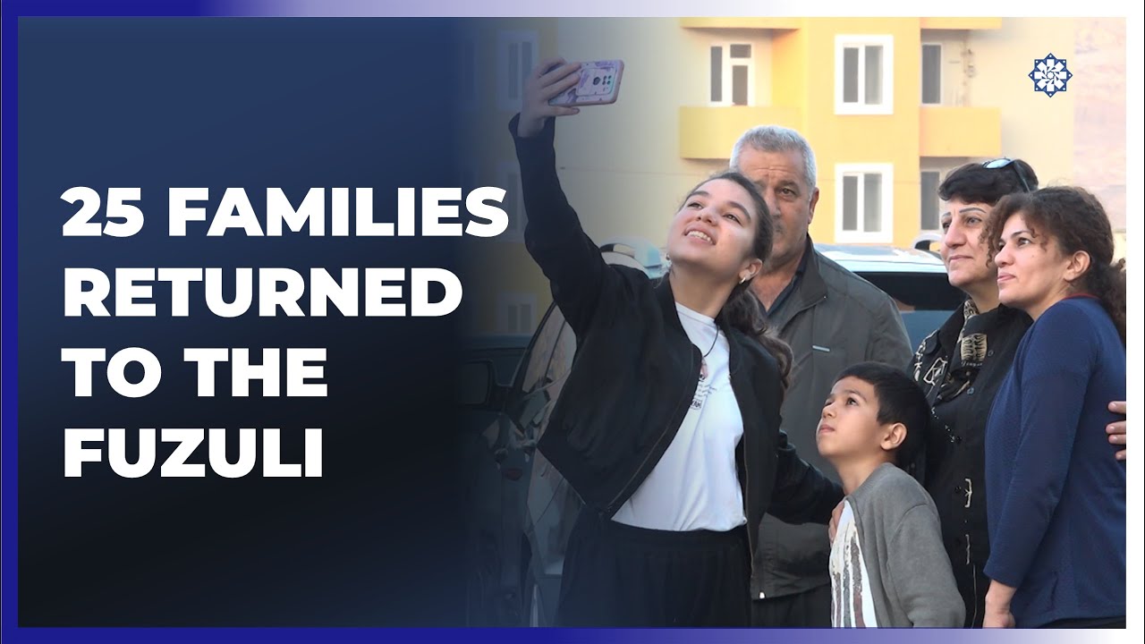 Azerbaijan relocates 25 more families to Fuzuli city