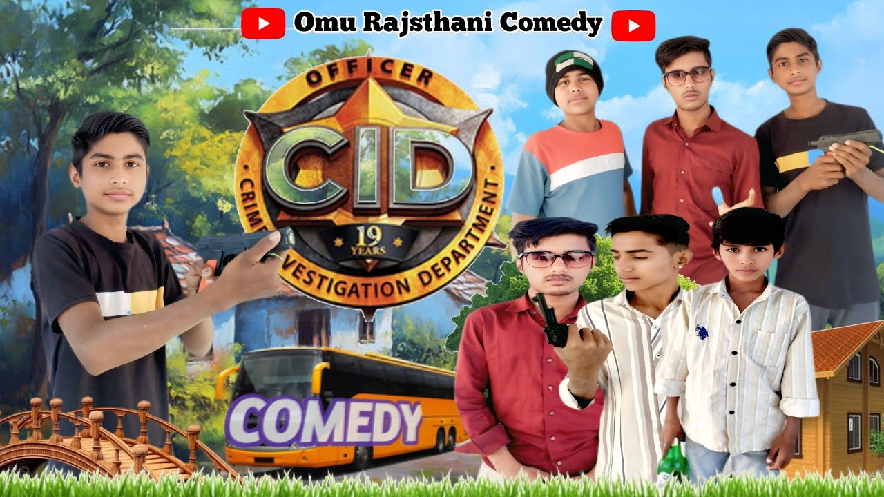 CID , || एक आदमी का किया कत्ल || Rajsthani Comedy || Marwadi Comedy || Omu Rajsthani Comedy 