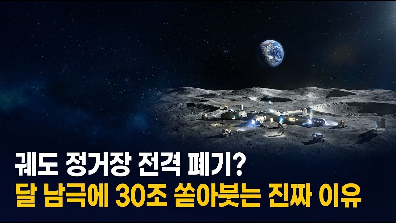 NASA의 전격 취소, 달 정거장 포기하고 30조 원 기지 건설에 올인한다