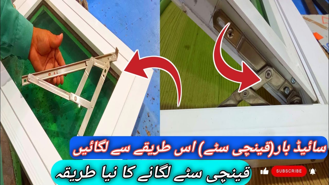 install the sidebar scissor stays as follows l a new method of applying scissor stays l how to make