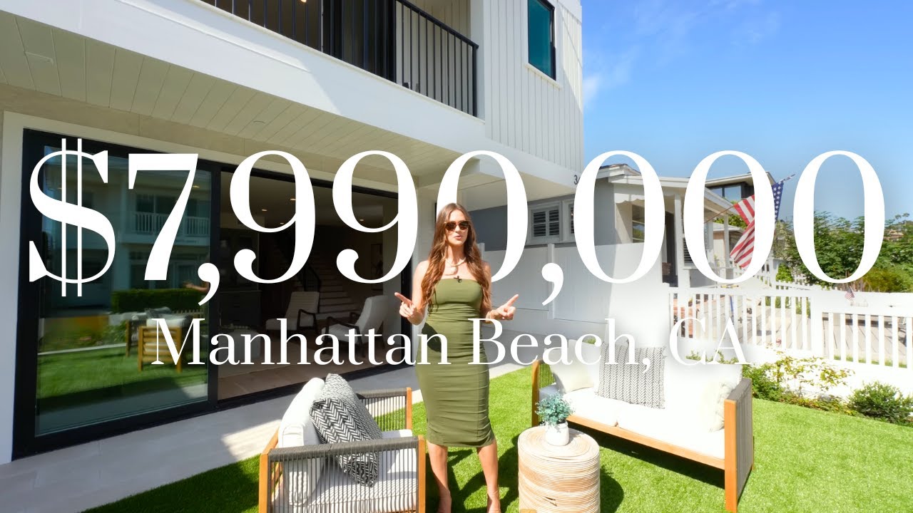 Inside a $6M Walk Streets Manhattan Beach Home | Ocean View Tour
