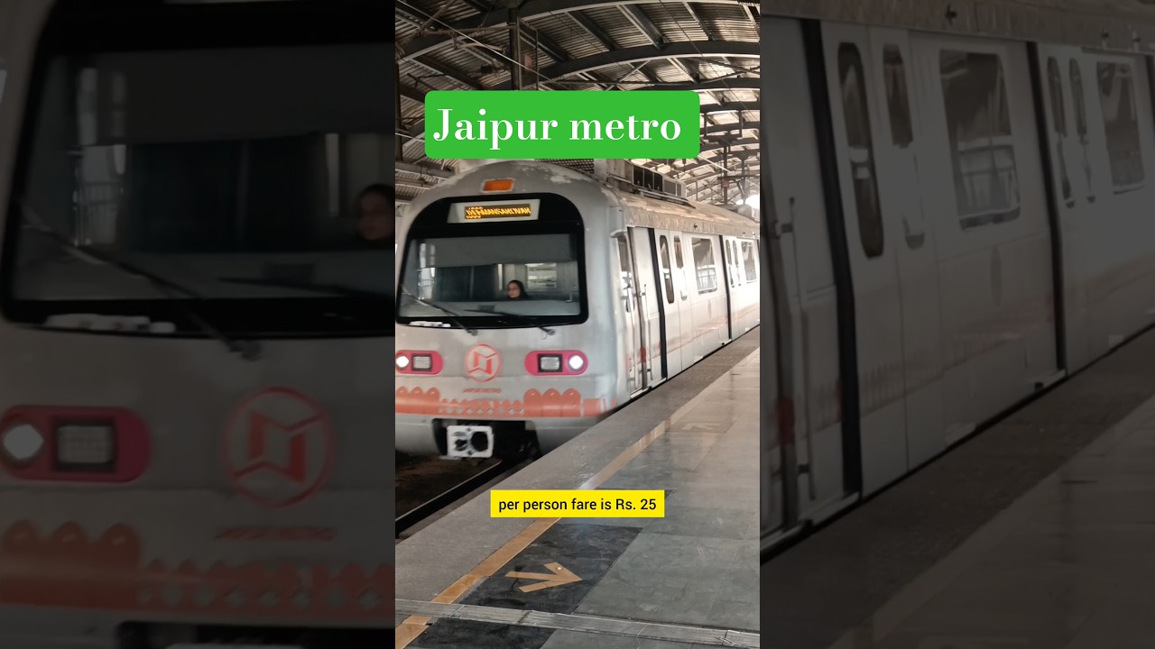 Jaipur metro line details/badi chauper to mansarovar