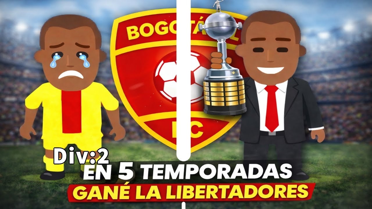 INTENTO GANAR LA LIBERTADORES CON EL PEOR EQUIPO DE LA LIGA COLOMBIANA | WORLD SOCCER CHAMPS [Retos]