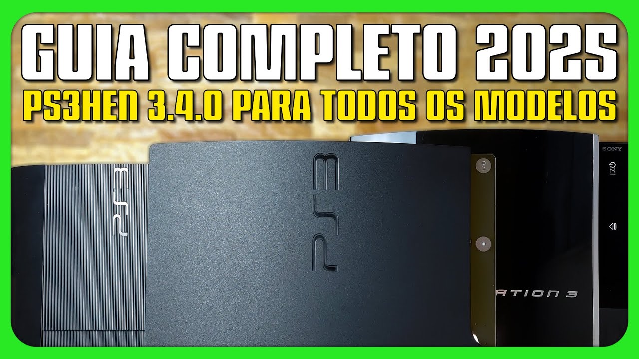 COMO INSTALAR O HEN NO PS3 4.92 - GUIA COMPLETO 2025