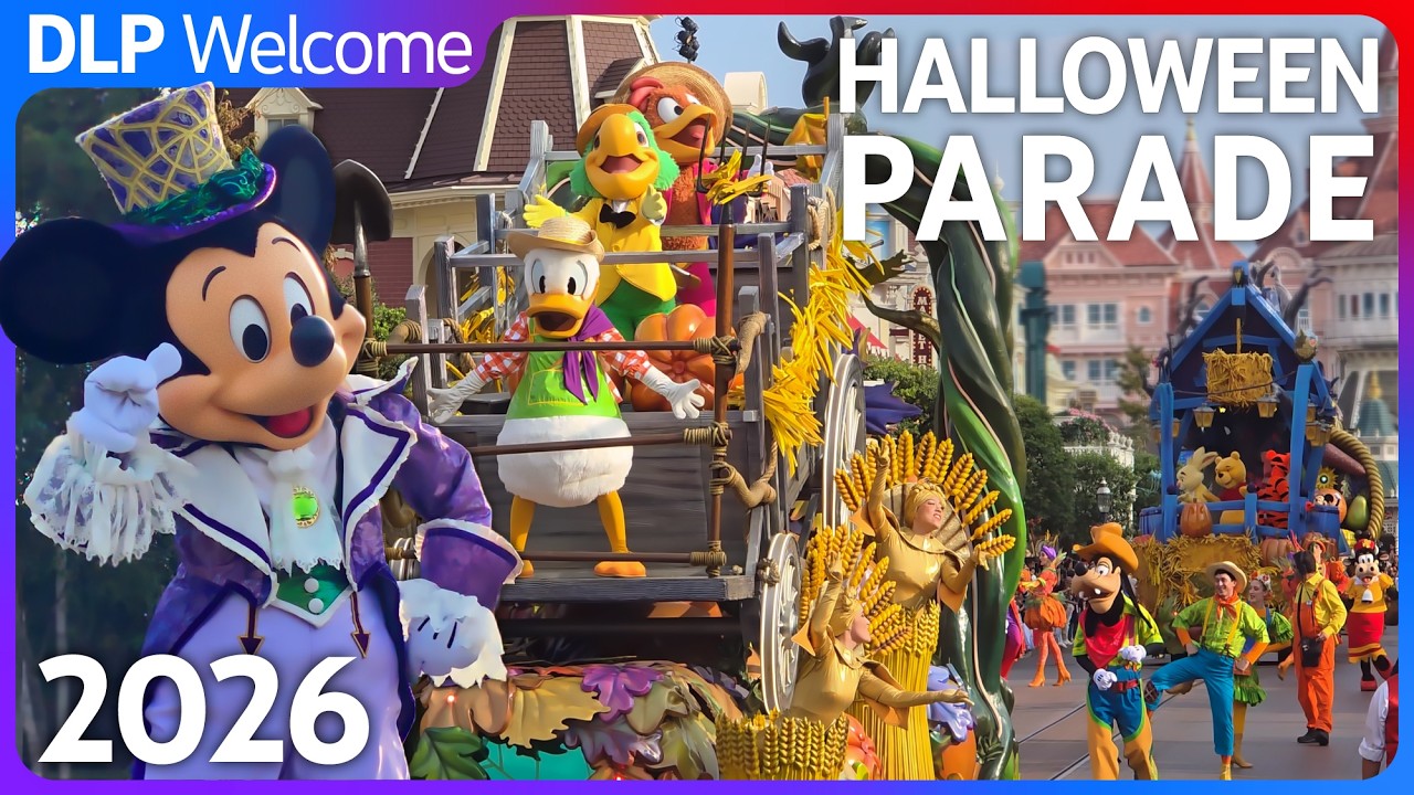 [4K Multi-Plan] Mickey's Halloween Celebration Parade & Show 2026 - Disneyland Paris