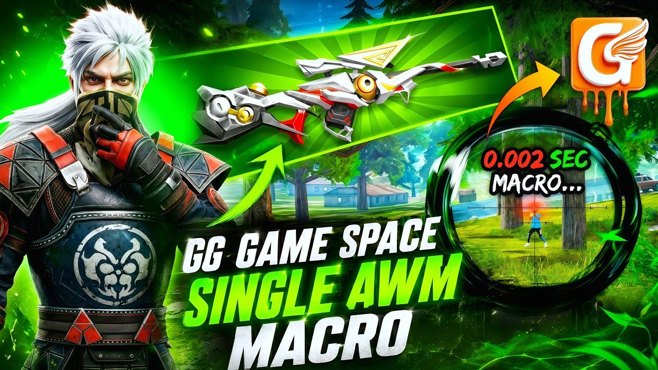 🤯 Single AWM Macro Jo 99% Players Nahi Jaante! 🎯 GG Game Space Mobile 😱
