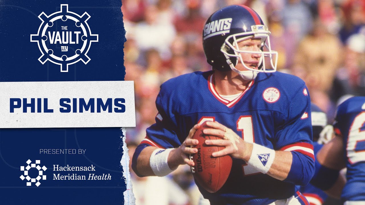 How Phil Simms Became a Super Bowl Champion and Giants Icon | New York Giants