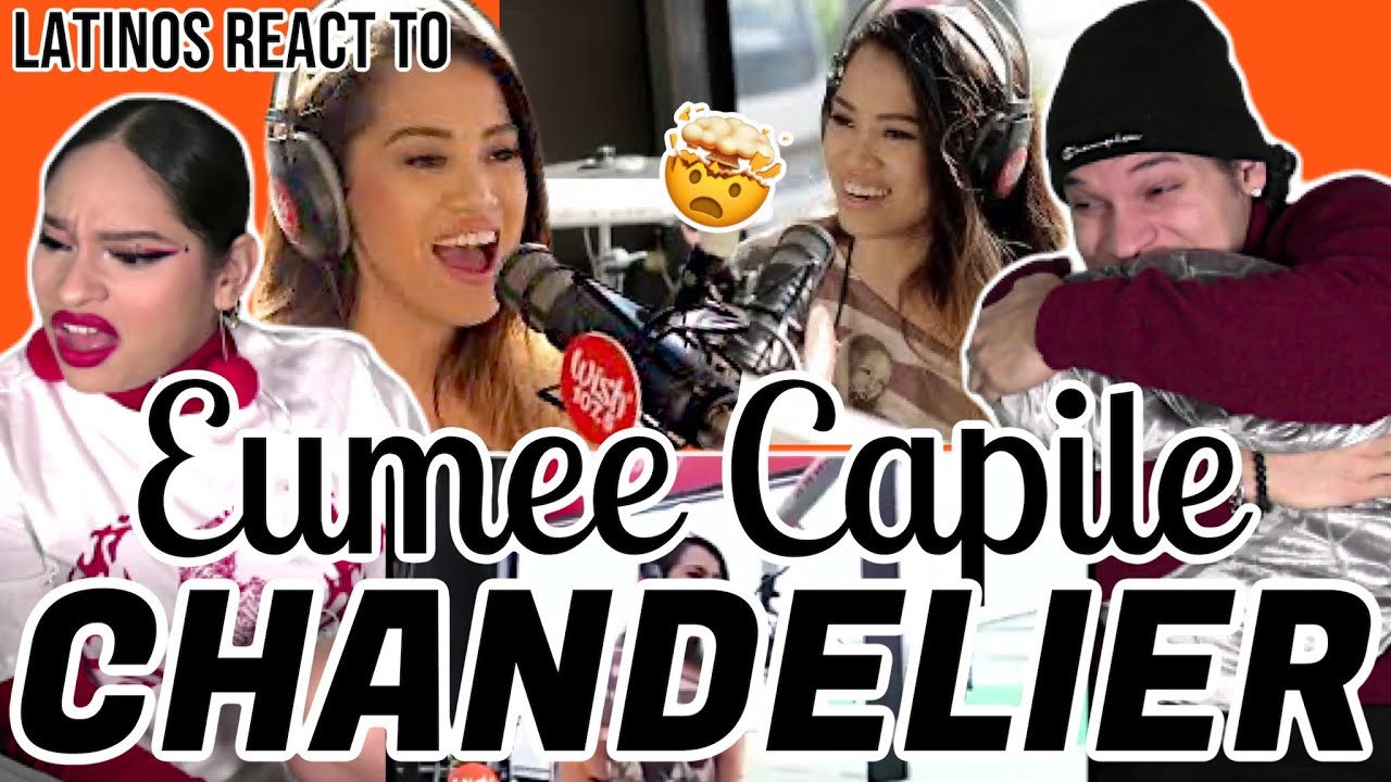 Latinos react to Chandelier on Wish 107.5 Cover by Eumee Capile 🙃😍