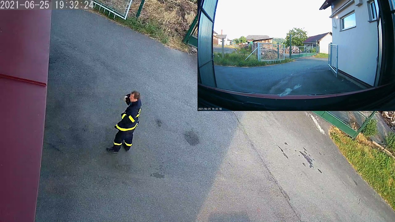 Výjezd JSDH Lhoty u Potštejna 25.6.2021 - Pomoc s AED