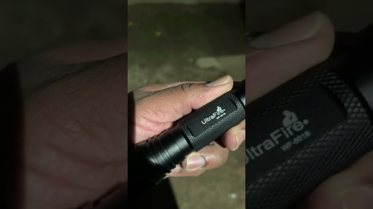 WF-501B Tactical Flashlight - With Holster