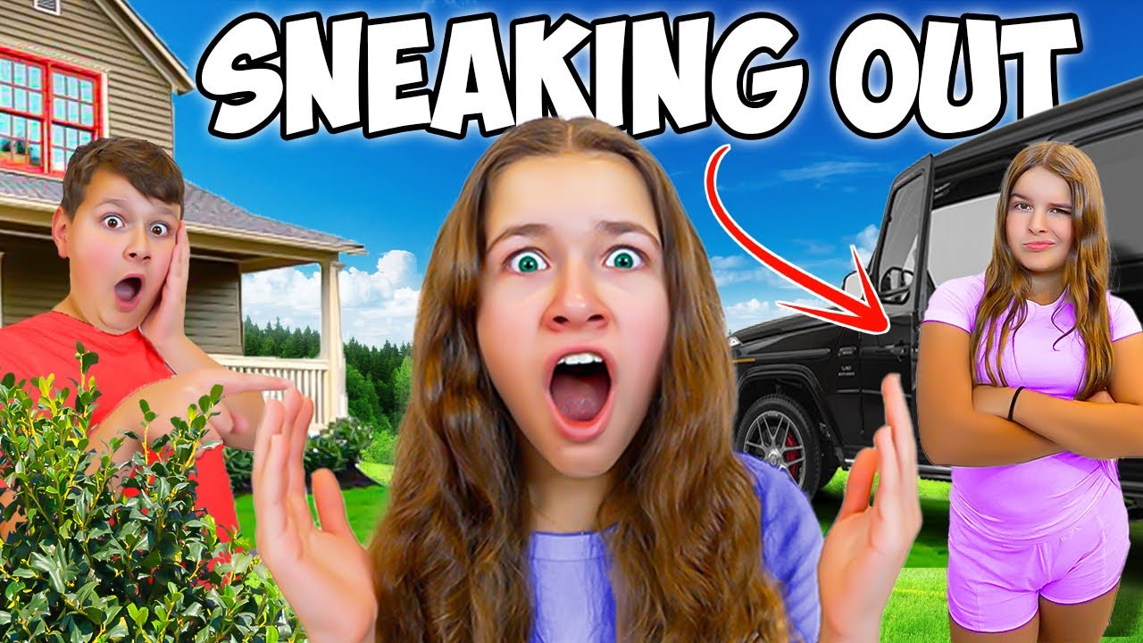 SNEAKING Out With Our Older SISTER!!