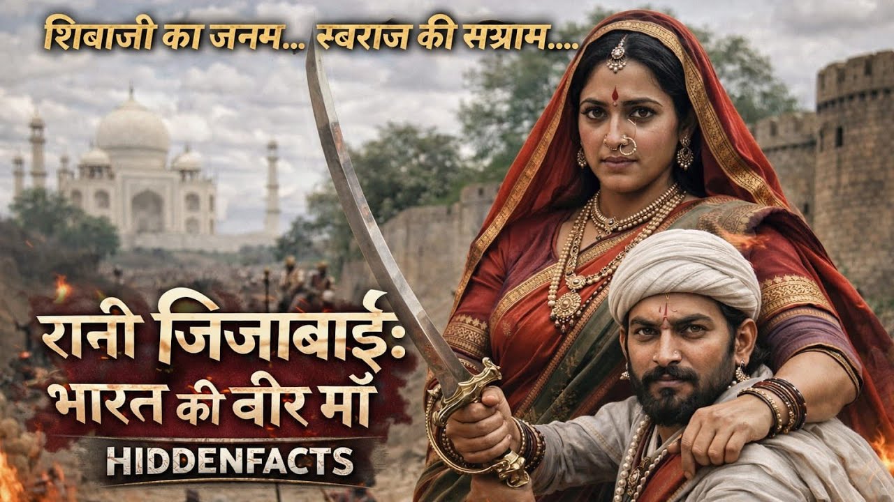 जिस माँ ने शिवाजी को शेर बनाया! 🔥 रानी जिजाबाई की असली कहानी | #hiddenfacts 