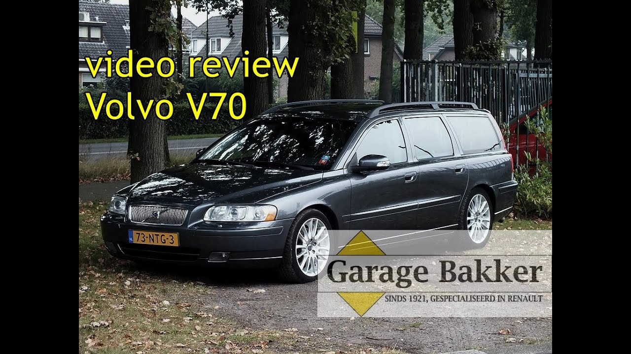 Video review Volvo V70 2.4D Automaat Edition Sport, 2007, 73-NTG-3