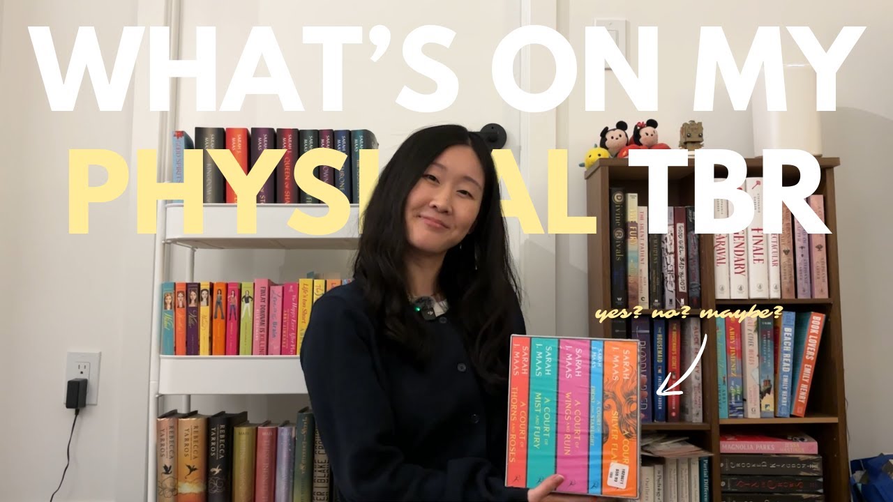 all the books on my physical tbr 📚✨| bookmas day 4