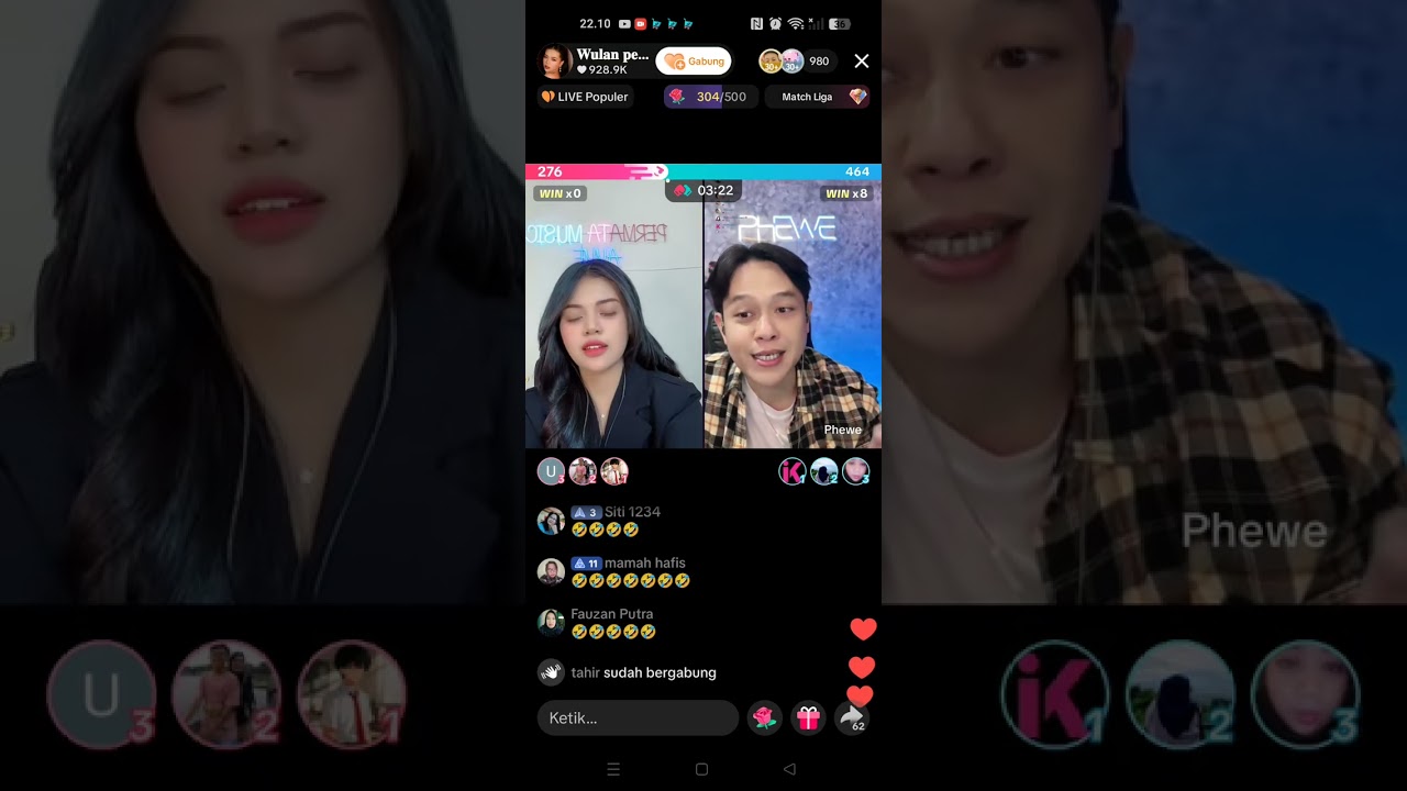 Live Wulan a phewe 😂 