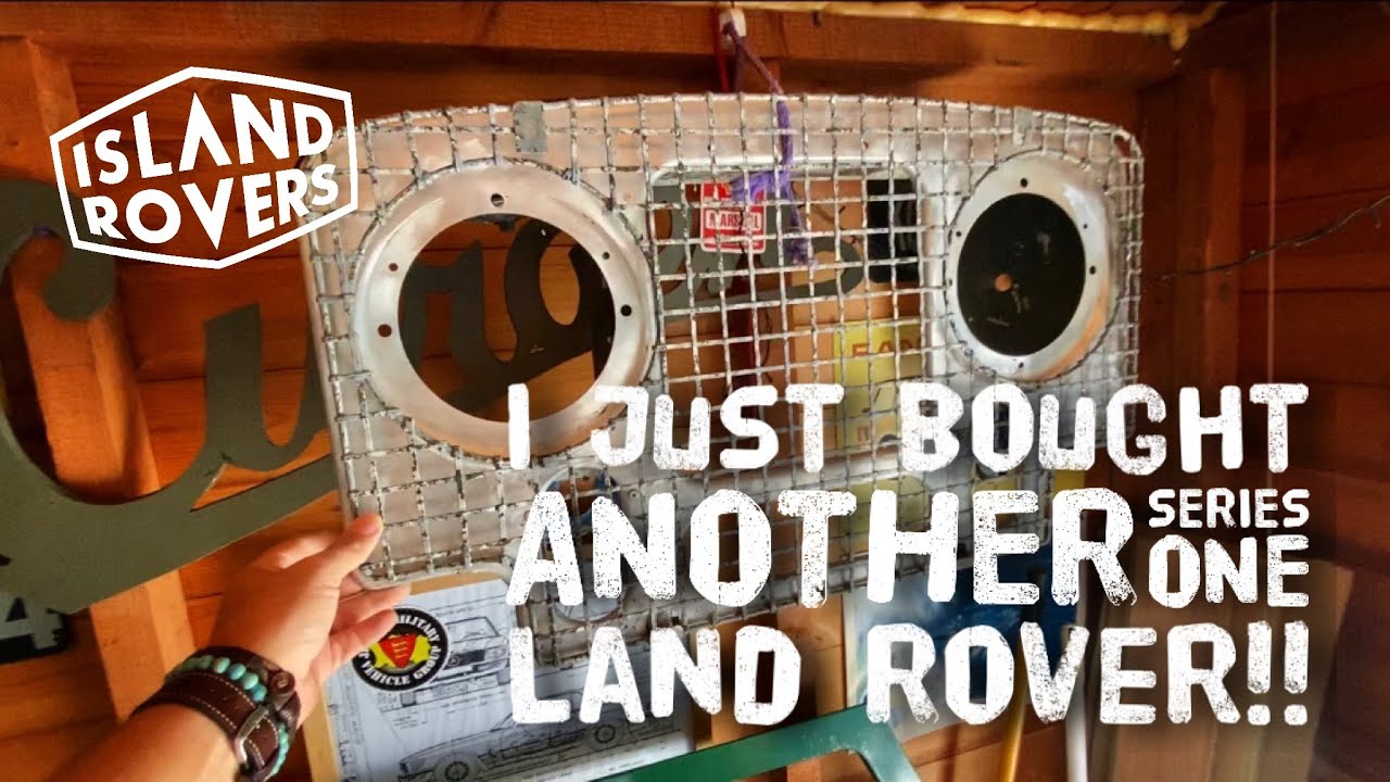 I just bought another Series One Land Rover.... unseen!!