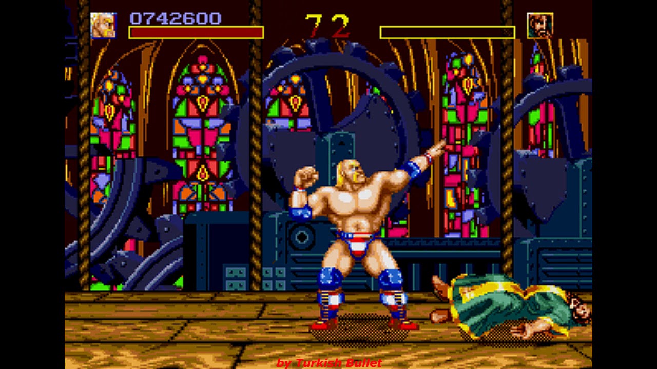 World Heroes (USA) (Sega Genesis) - (Longplay - Muscle Power | Normal Mode | MVS Difficulty)