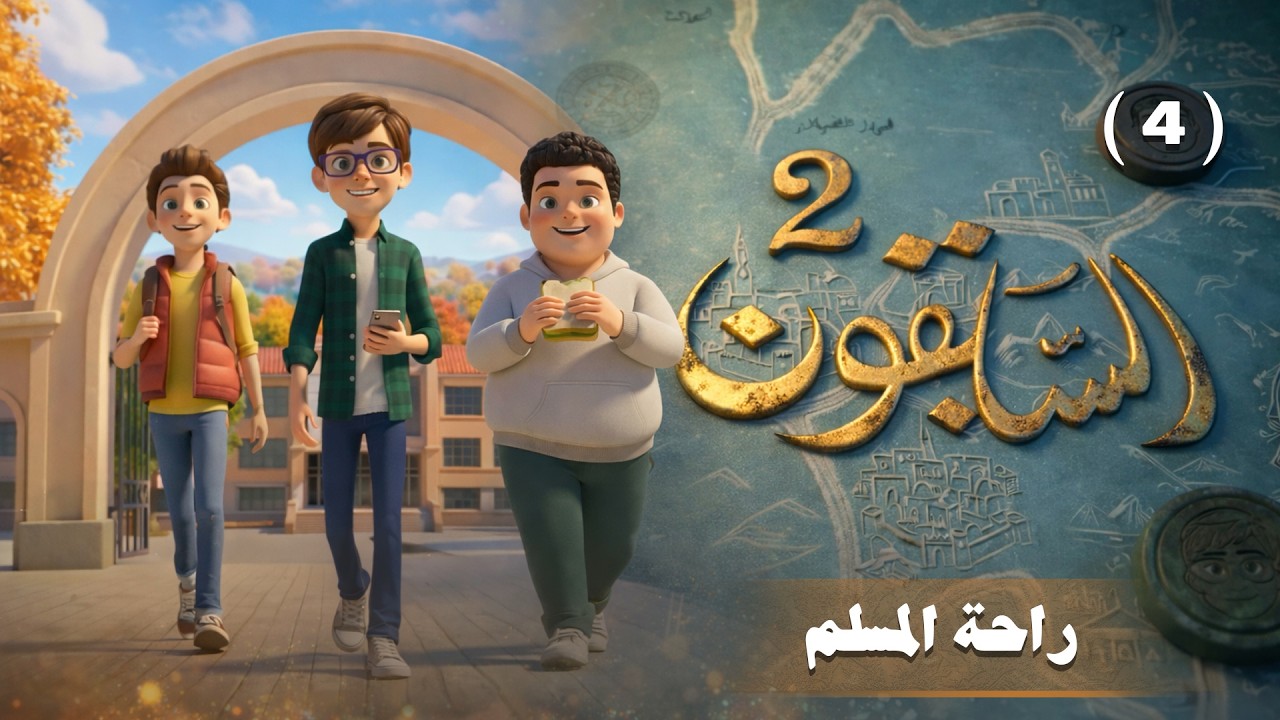 المسلسل الكرتوني السابقون الجزء الثاني | راحة المسلم | الحلقة 4