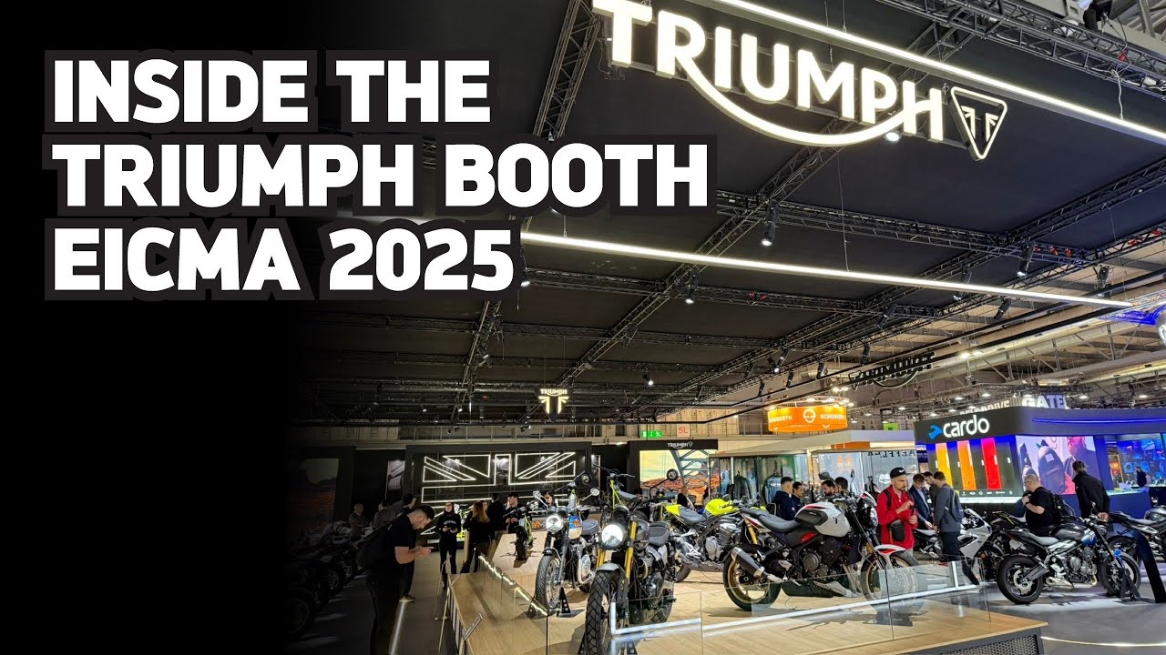Exclusive Tour of Triumph&rsquo;s 2026 Models | Trident 800, Scrambler 900, and More from EICMA 2025 Milan