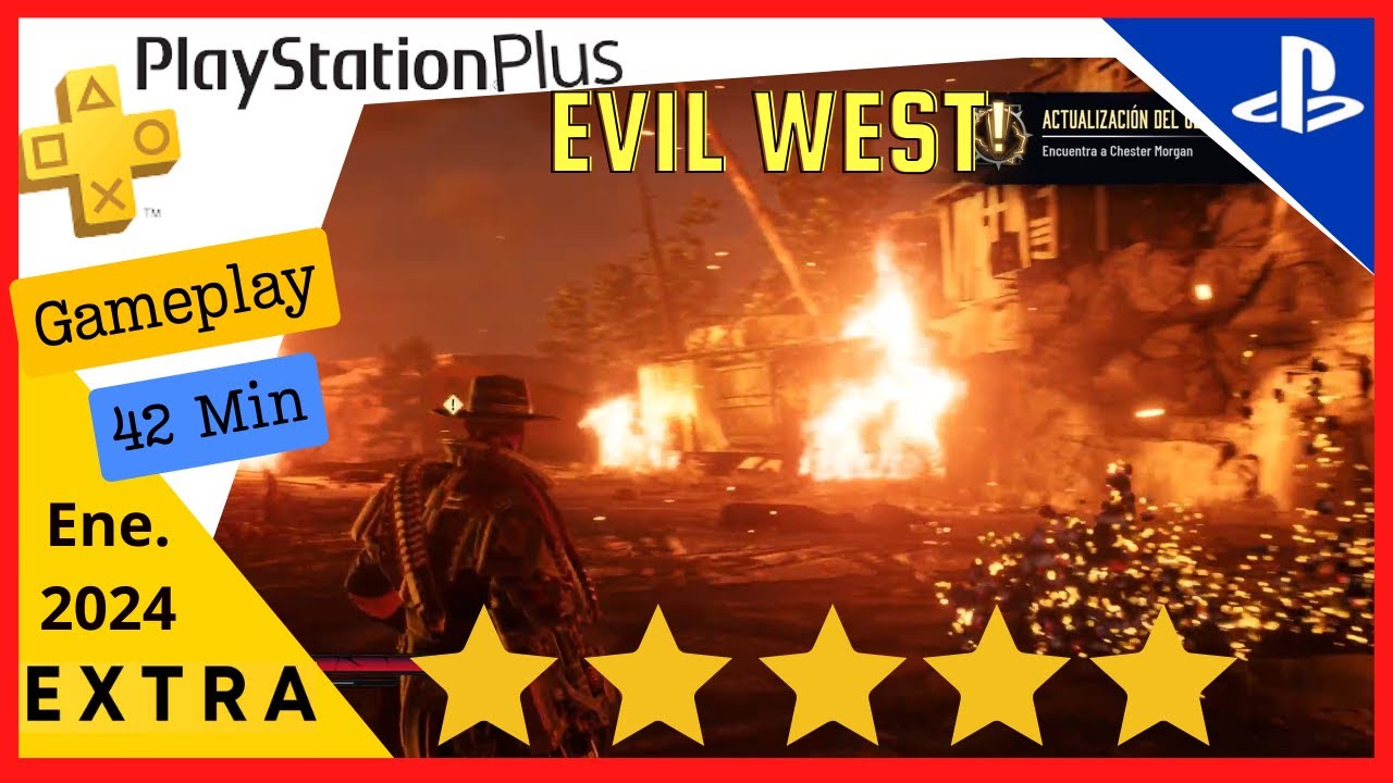 &iexcl;EVIL WEST: &iexcl;PRIMEROS 42 min del GAMEPLAY m&aacute;s brutal y sangriento del LEJANO OESTE que hayas visto!
