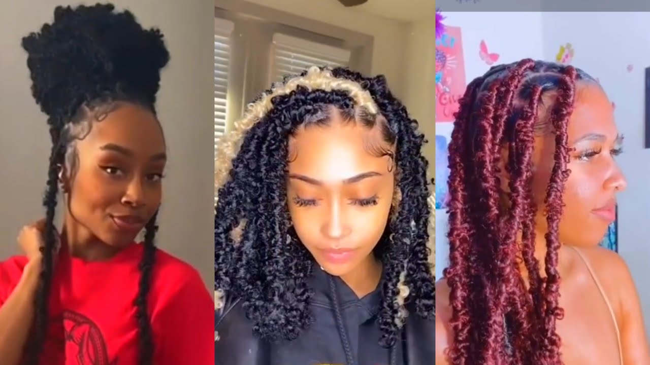 🦋Butterfly Locs Hairstyle🦋 Compilation