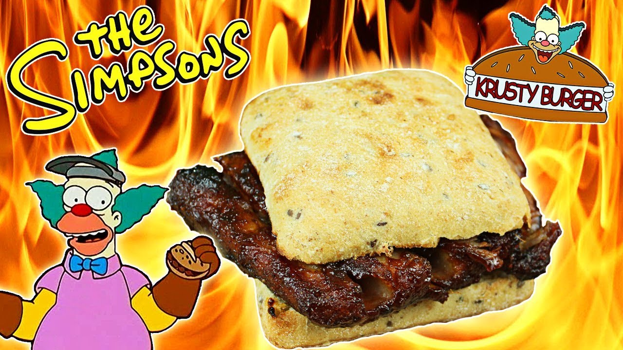 La Adictiva COSTILLITAS o Costiburguer de LOS SIMPSONS