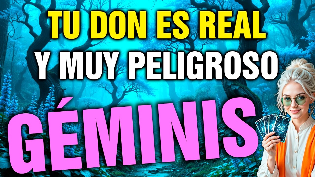 géminis 😨 ¡TE LO ADVERTÍ! Tienes un DON REAL y NO PUEDES SEGUIR OCULTÁNDOLO 🔮