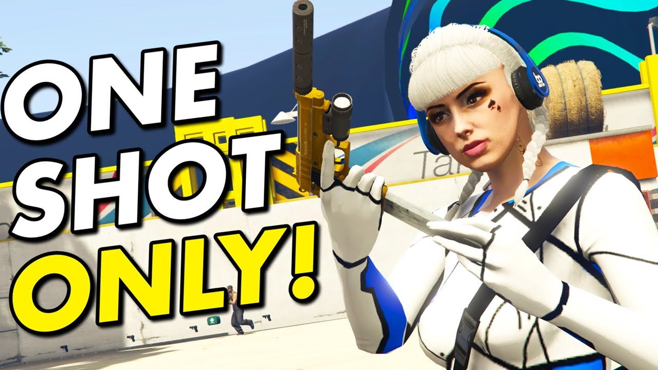 One Shot Only Challenge... With Pistols! | GTA 5 Online RNG
