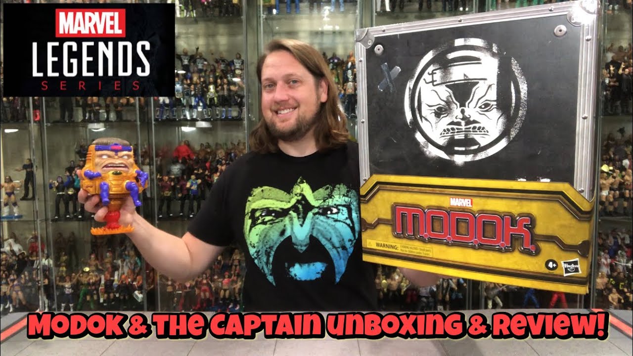 Modok & The Captain Hasbro Pulse Con Unboxing & Review!