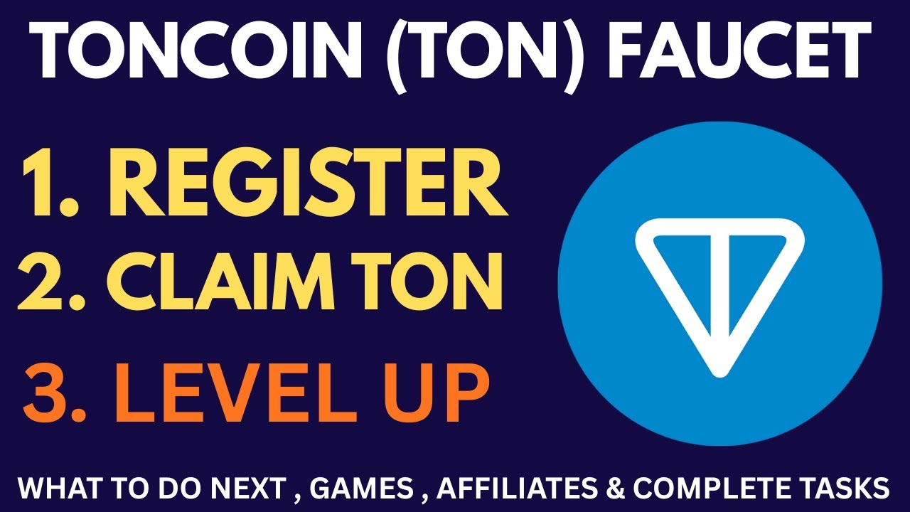 CRYPTO FAUCET Part 9: TONCOIN (TON) Faucet Access &ndash; Register & Complete tasks