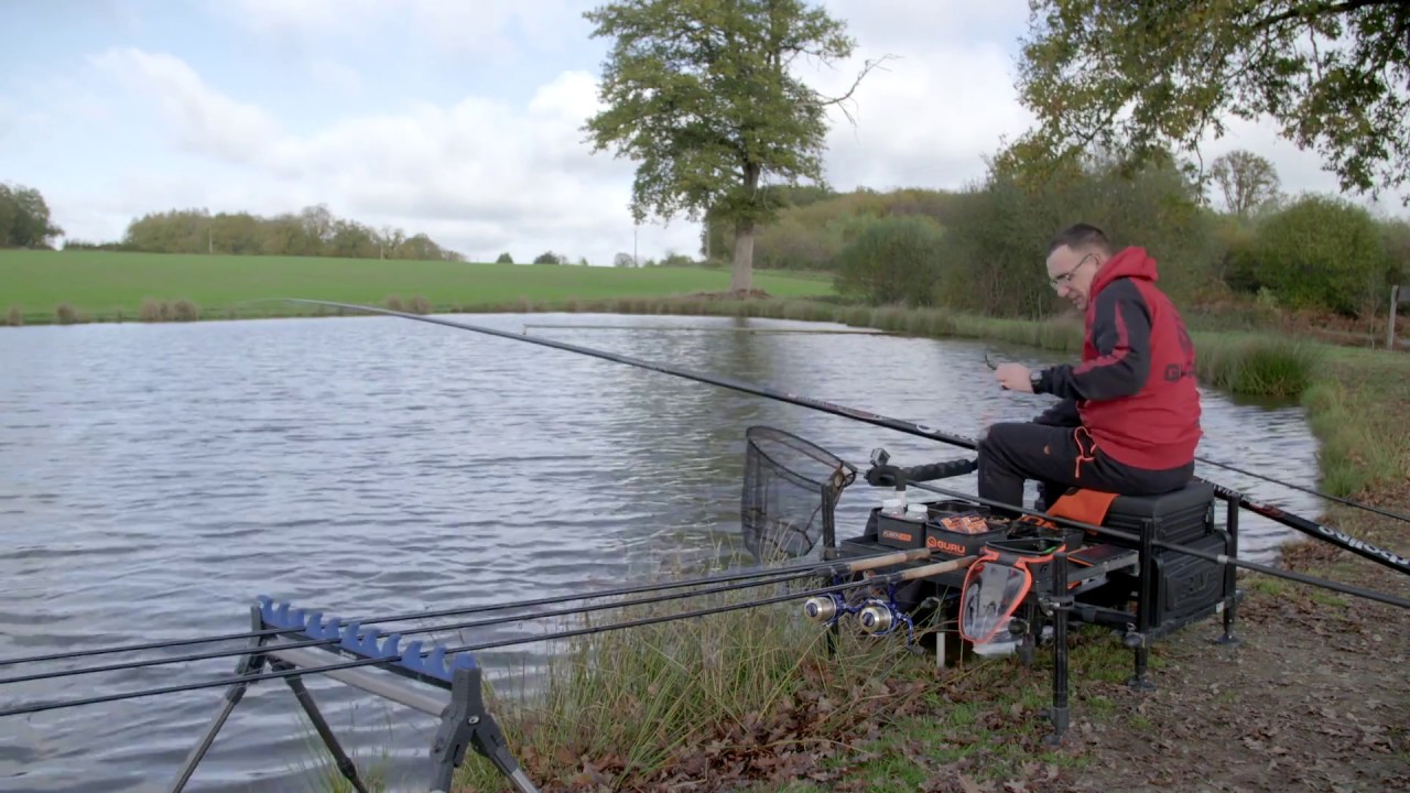 Pêche au coup et gros poissons - Carpe au coup avec GURU