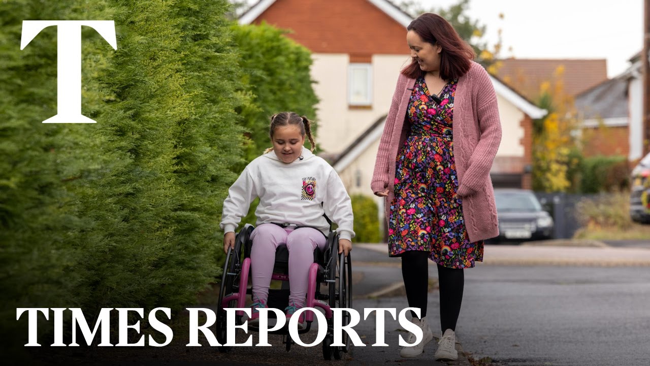 Nine-year-old girl's life-changing wheelchair | Times Reports