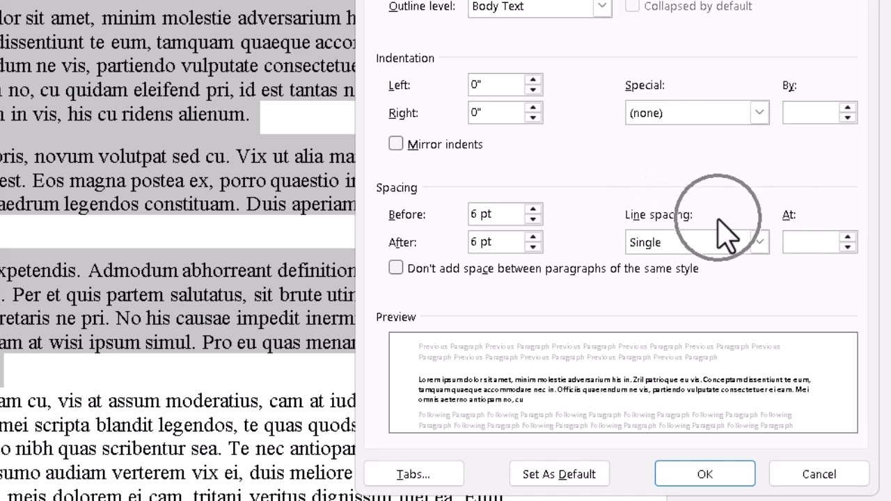 How to Set Paragraph and Line Spacing in Microsoft Word