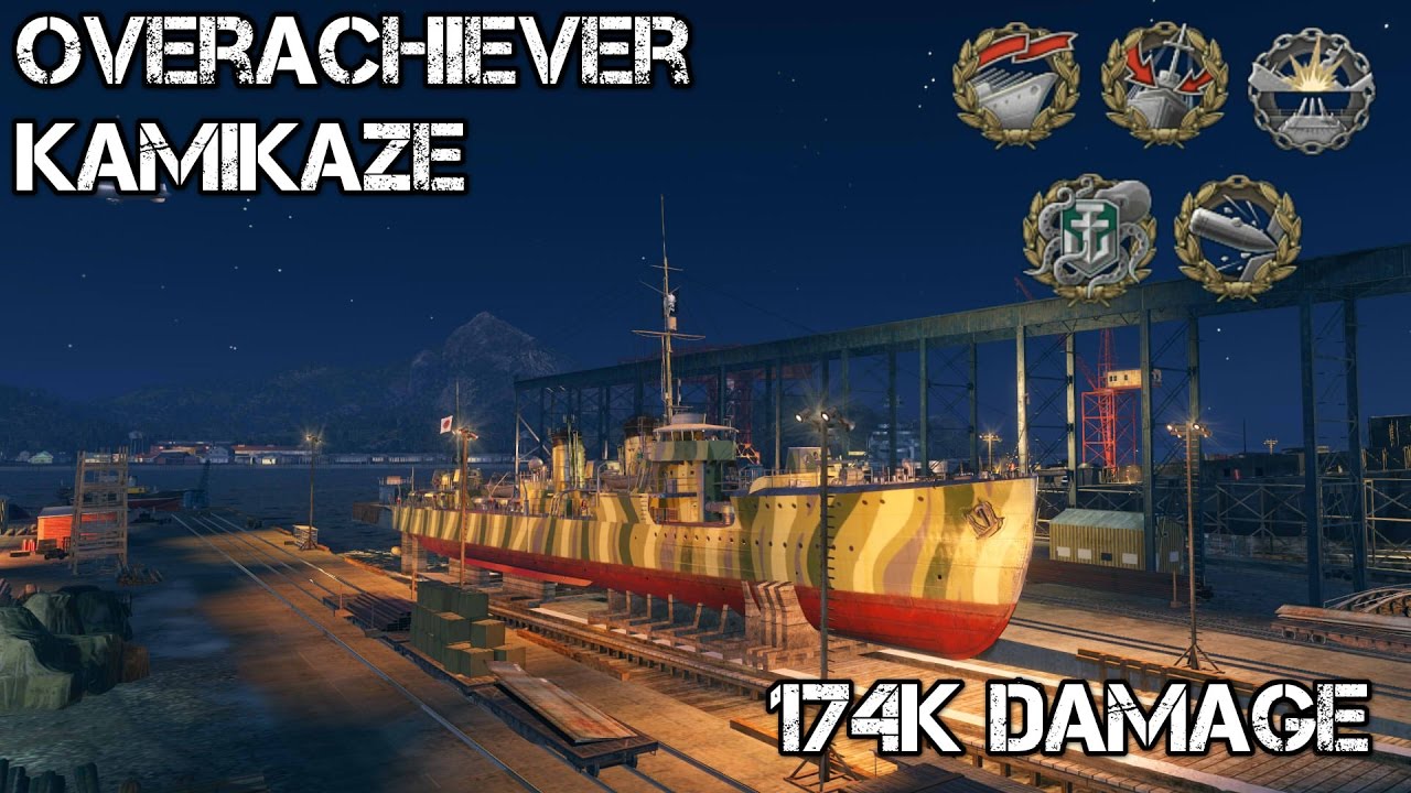 World of Warships - Overachiever - Kamikaze