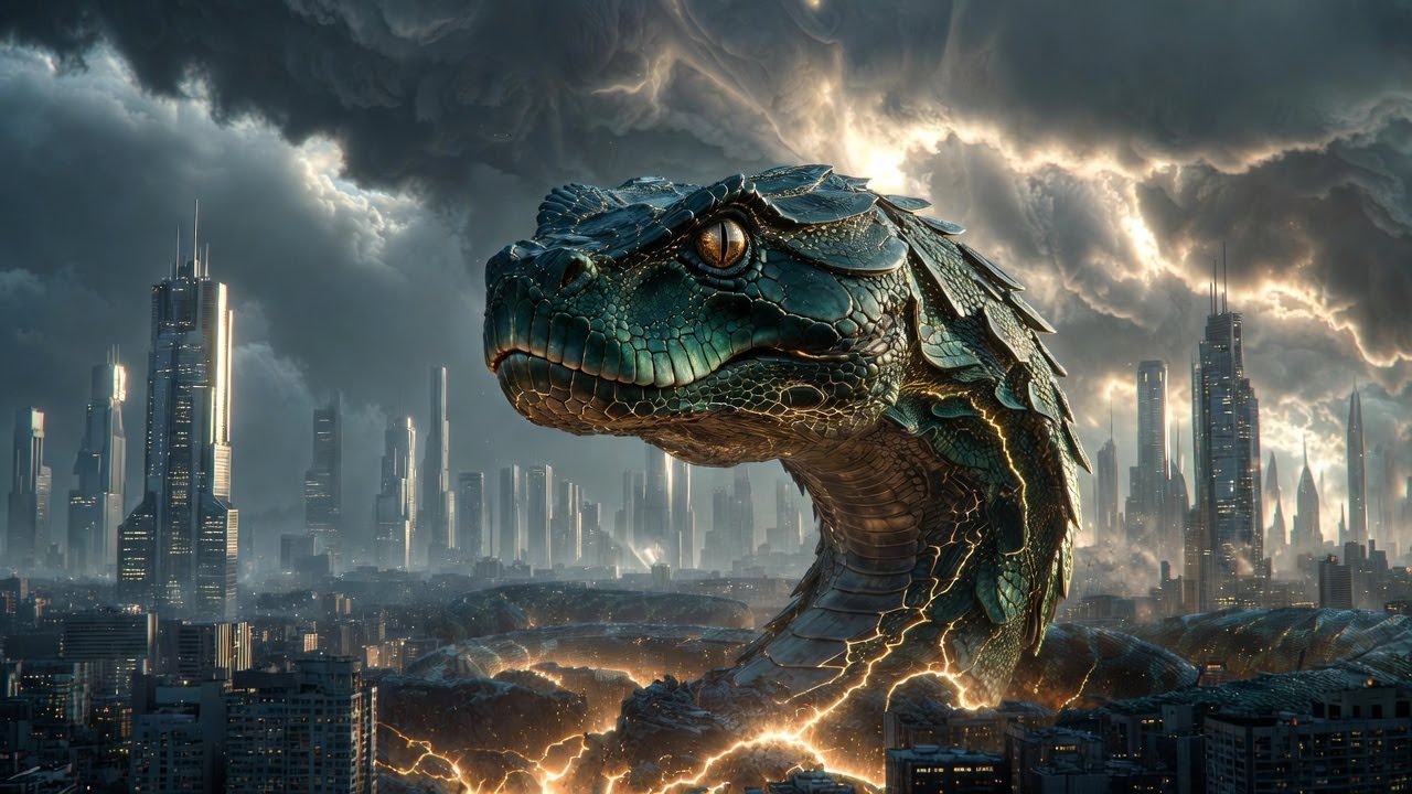 A Giant Python Rises to Restore Earth’s Balance