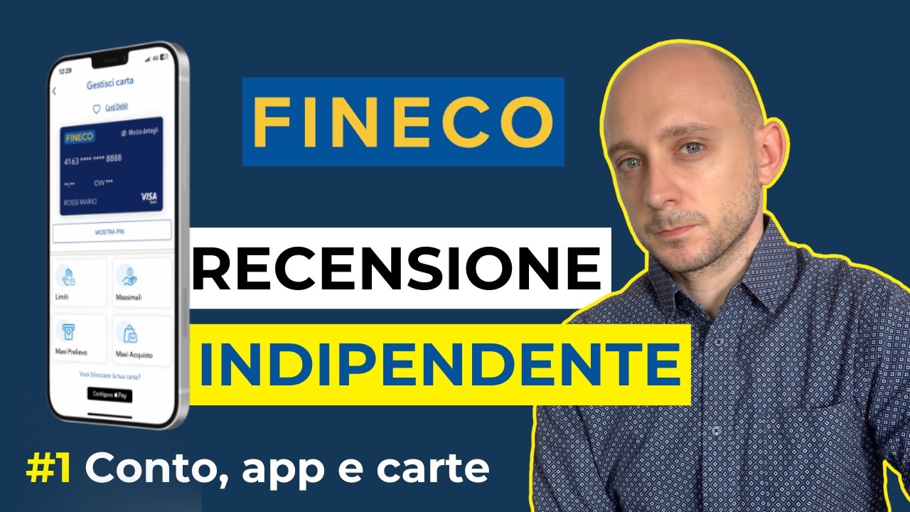 FINECO: Recensione INDIPENDENTE parte 1 - Conto, Carta, App e Assistenza