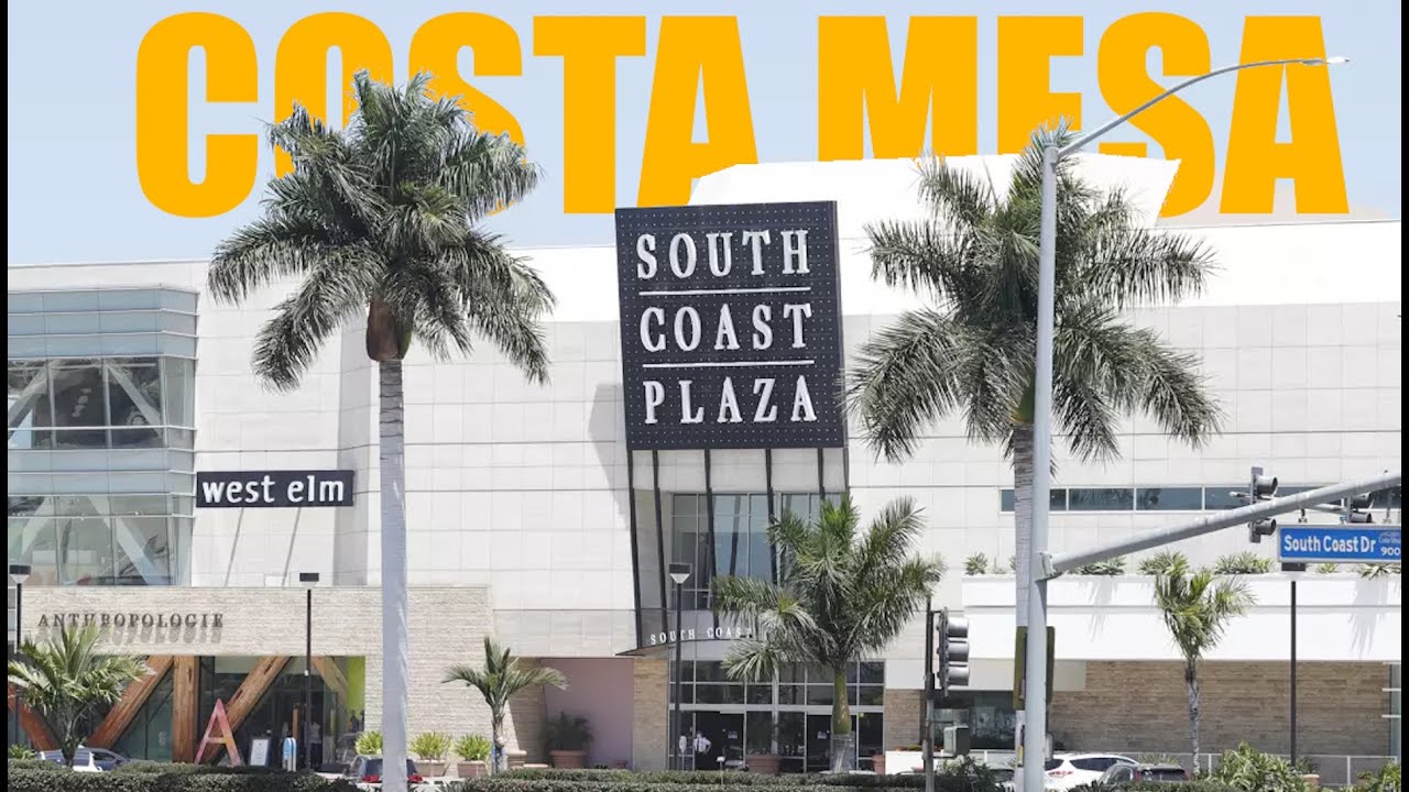 South Coast Plaza, Costa Mesa Southern California: Where Fashion Dreams Come True