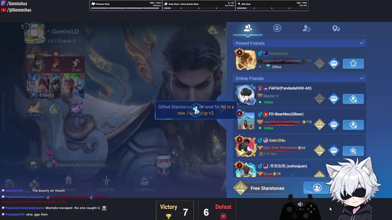 [ENG] ⭐Grandmaster 151⭐ !discord | 🎉Honor of Kings Global~ 🎉 | ❤️Just a chill guy~ ❤️