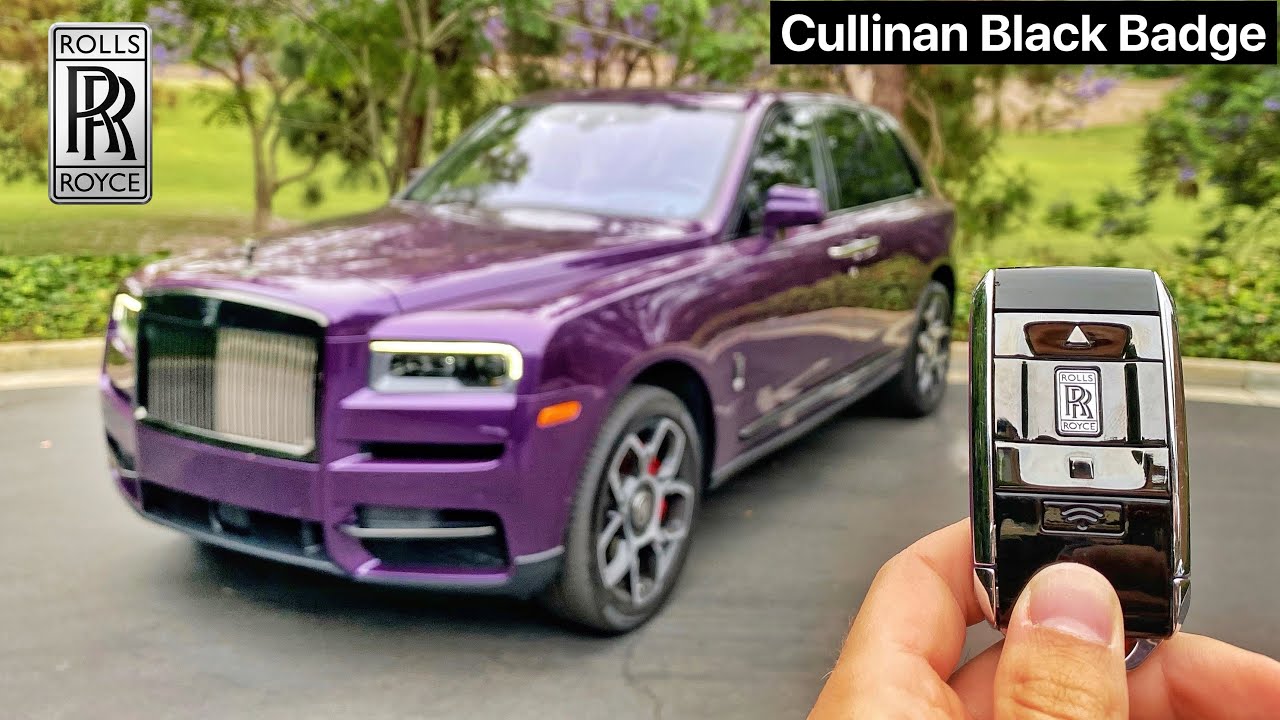 Rolls-Royce Cullinan Black Badge стоимостью 400 000 долларов — роскошное банковское хранилище на ...
