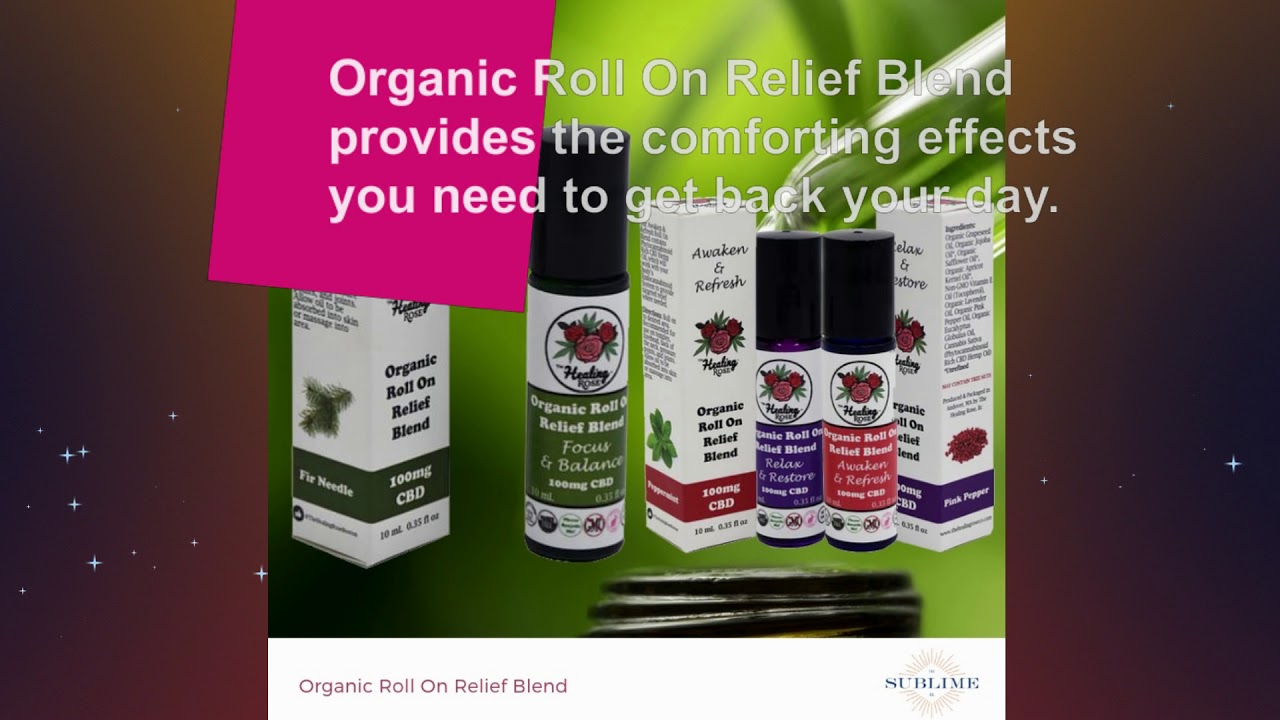 Healing Rose CBD Relief!