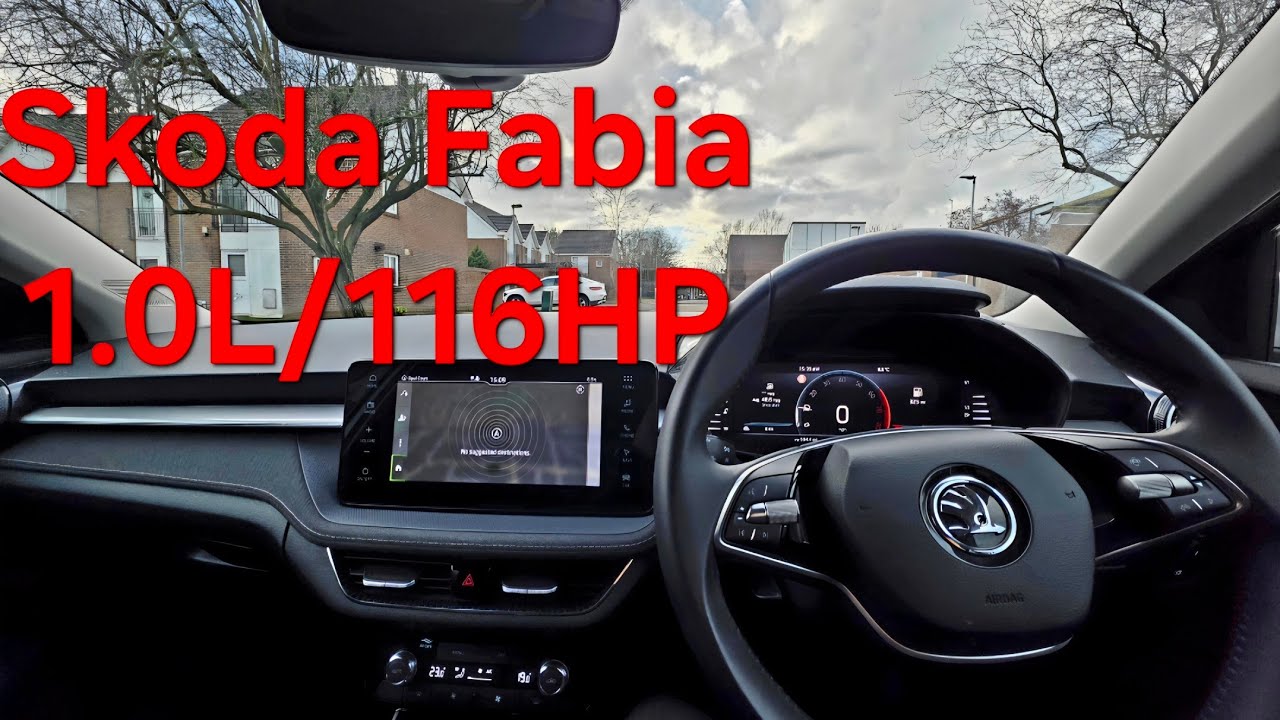  SKODA FABIA - POV Drive on Crazy Tight Backroads