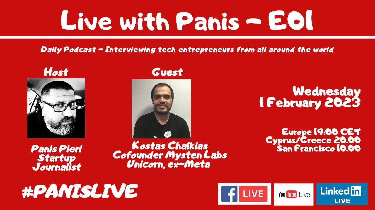 E01 with Kostas Chalkias - Cofounder at Mysten Labs