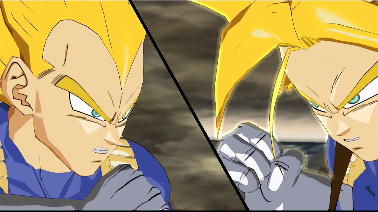 Super Vegeta vs Super Trunks: DBZ Burst Limit【1080p HD】