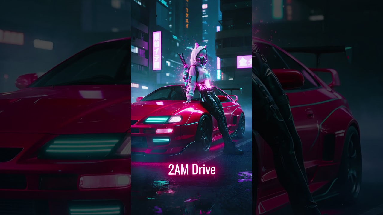 Chill Wave Night Drive | Night runs in silence | #synthwave #music #electronicmusic #phonkmusic