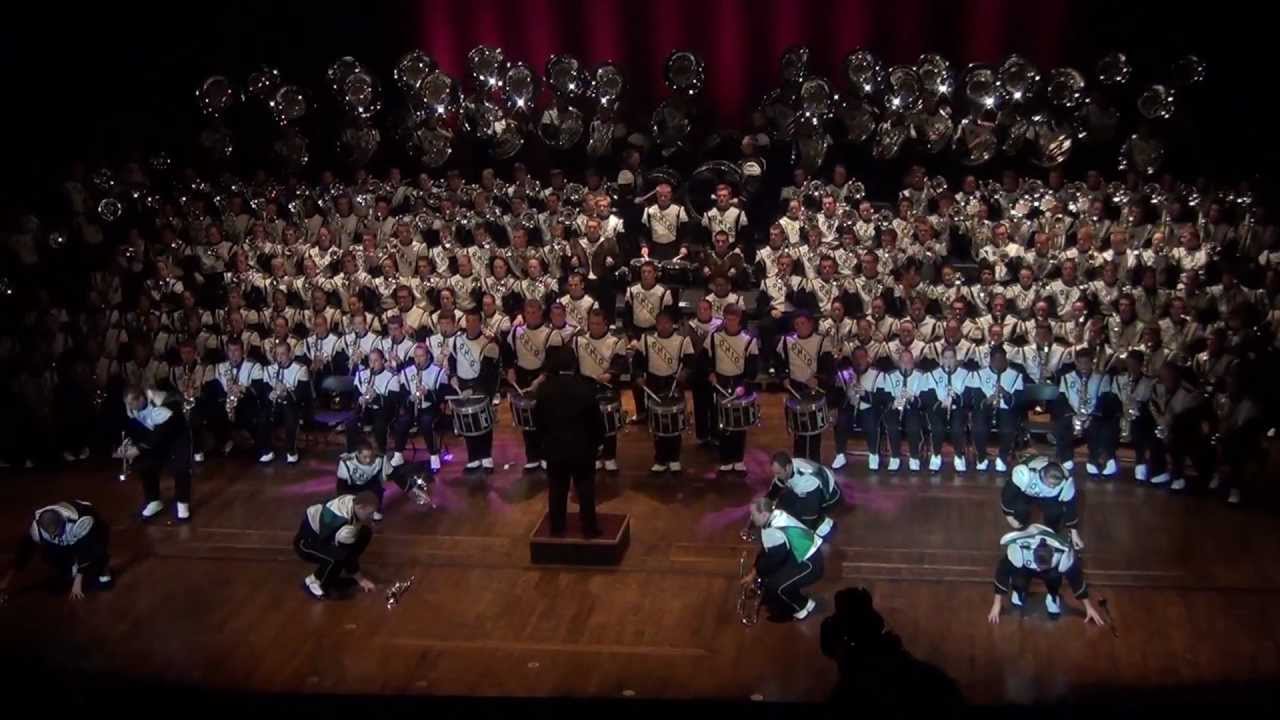 Ohio University Marching 110 - Ohio Theatre 2012 - You Shook Me All Night Long - AC/DC