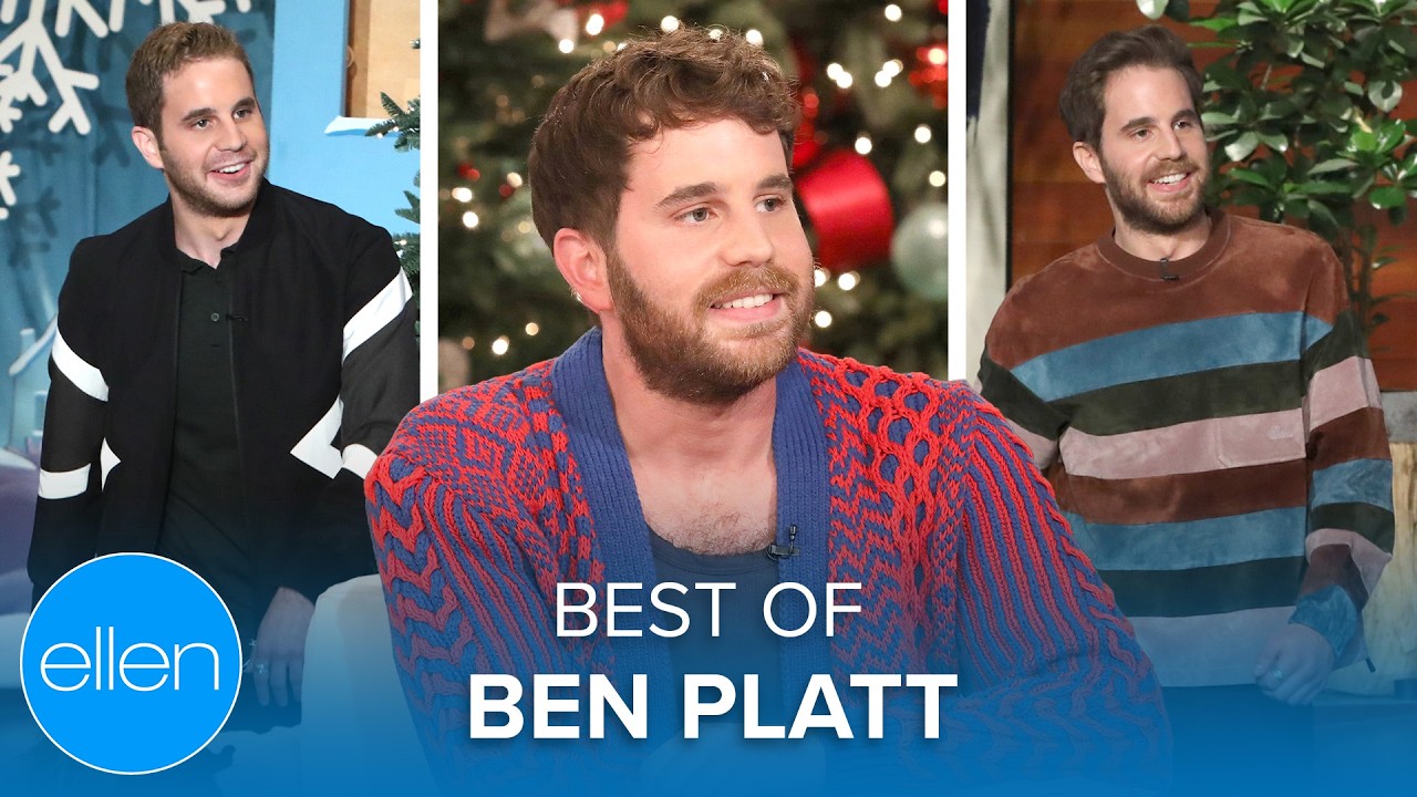 Best Ben Platt Moments on the ‘Ellen’ Show